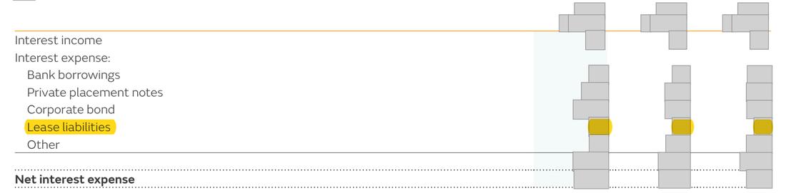 Masked extract from the Annual Report 2025, page 223