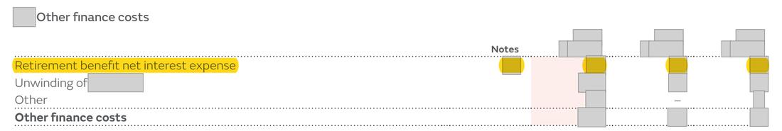 Masked extract from the Annual Report 2024, page 205