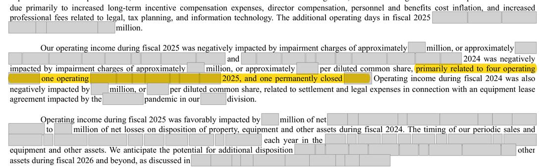 Masked extract: Form 10-K 2025, page 32