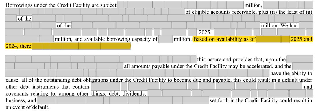 Masked extract: Form 10-K 2025, page 72