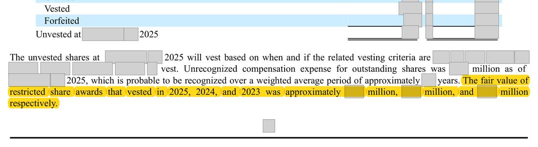 Masked extract: Form 10-K 2025, page 67