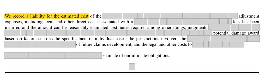 Masked extract: Form 10-K 2025, page 41. Where the disclosure should appear: nothing here