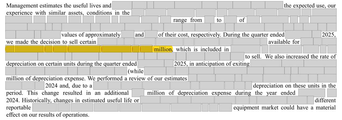 Masked extract: Form 10-K 2025, page 40