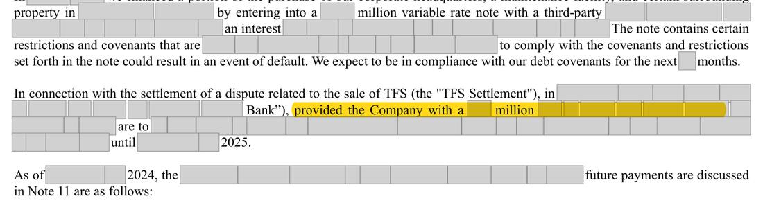 Masked extract: Form 10-K 2024 (prior year), page 72