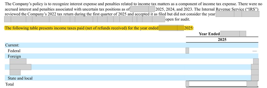 Masked extract: Form 10-K 2025, page 93