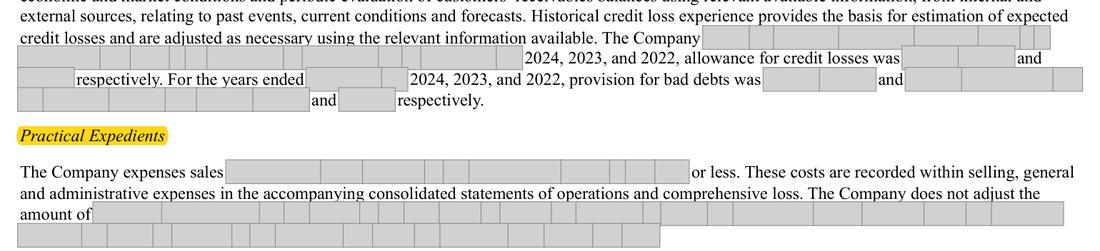 Masked extract: Form 10-K 2024 (prior year), page 77. The prior-year filing