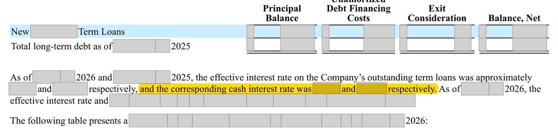 Masked extract: Company document