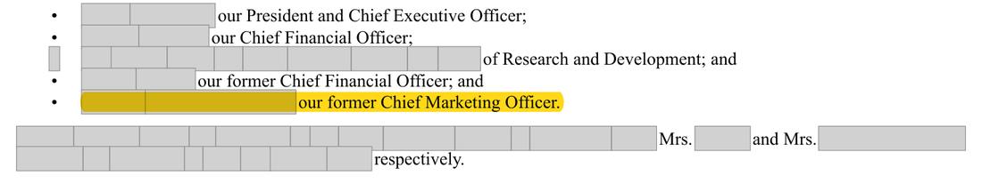 Masked extract: Company document