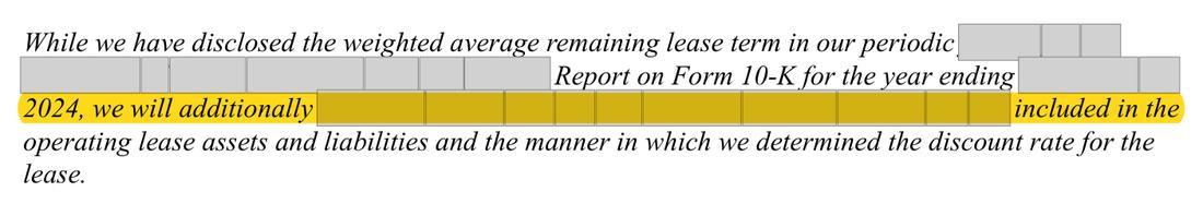 Masked extract: Company document