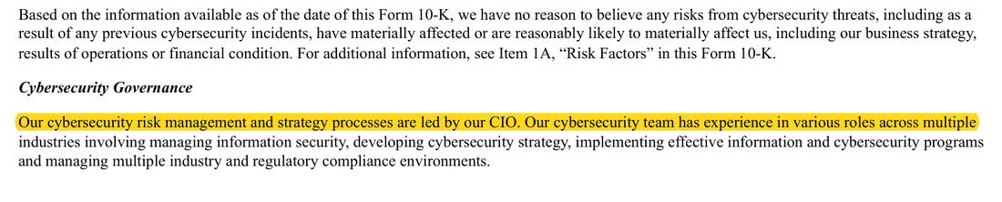 Masked extract: Form 10-K 2024 (prior year), page 42. The prior-year filing