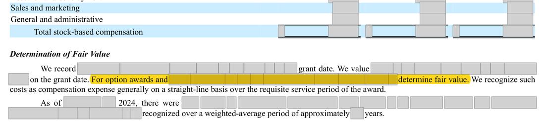 Masked extract: Form 10-K 2024 (prior year), page 98. The prior-year filing