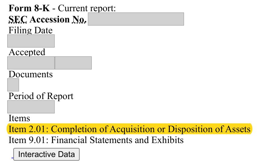 Masked extract: Company document
