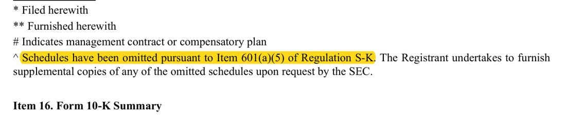 Masked extract: Form 10-K 2024 (prior year), page 135. The prior-year filing